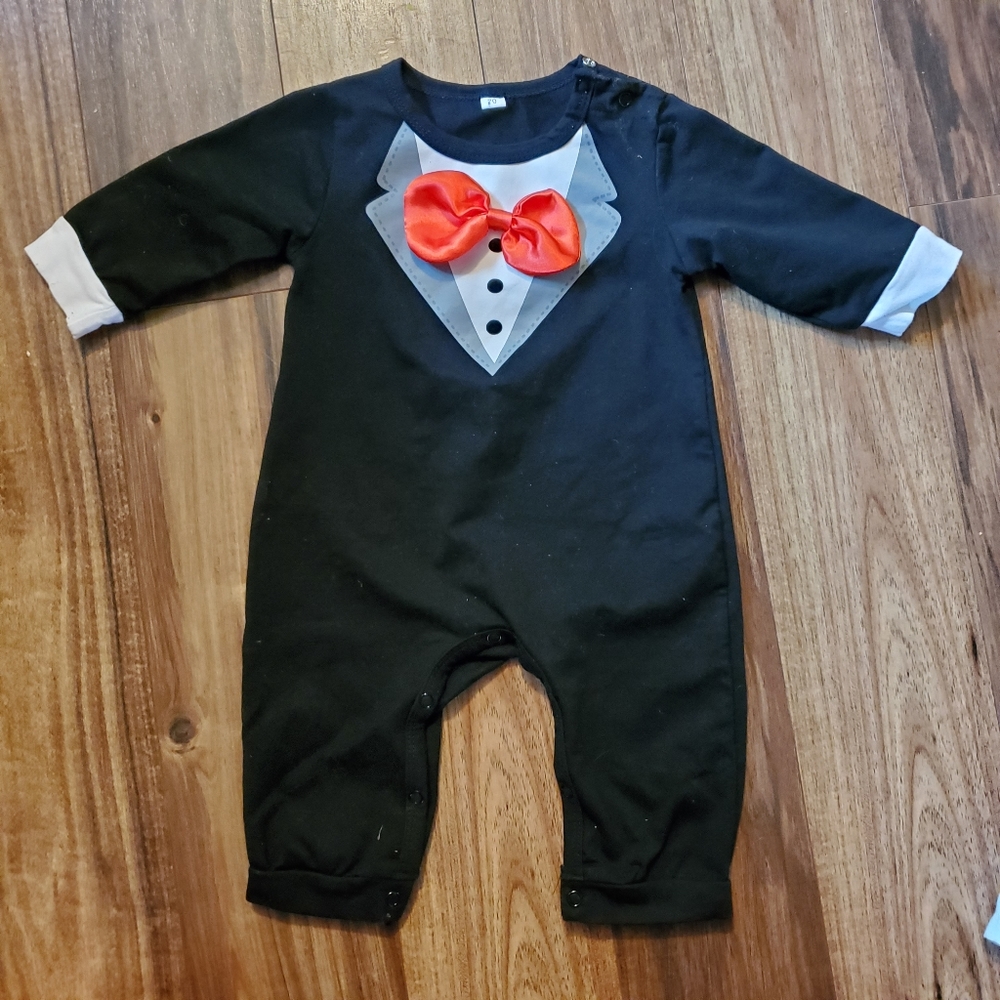 Baby tuxedo Onesie